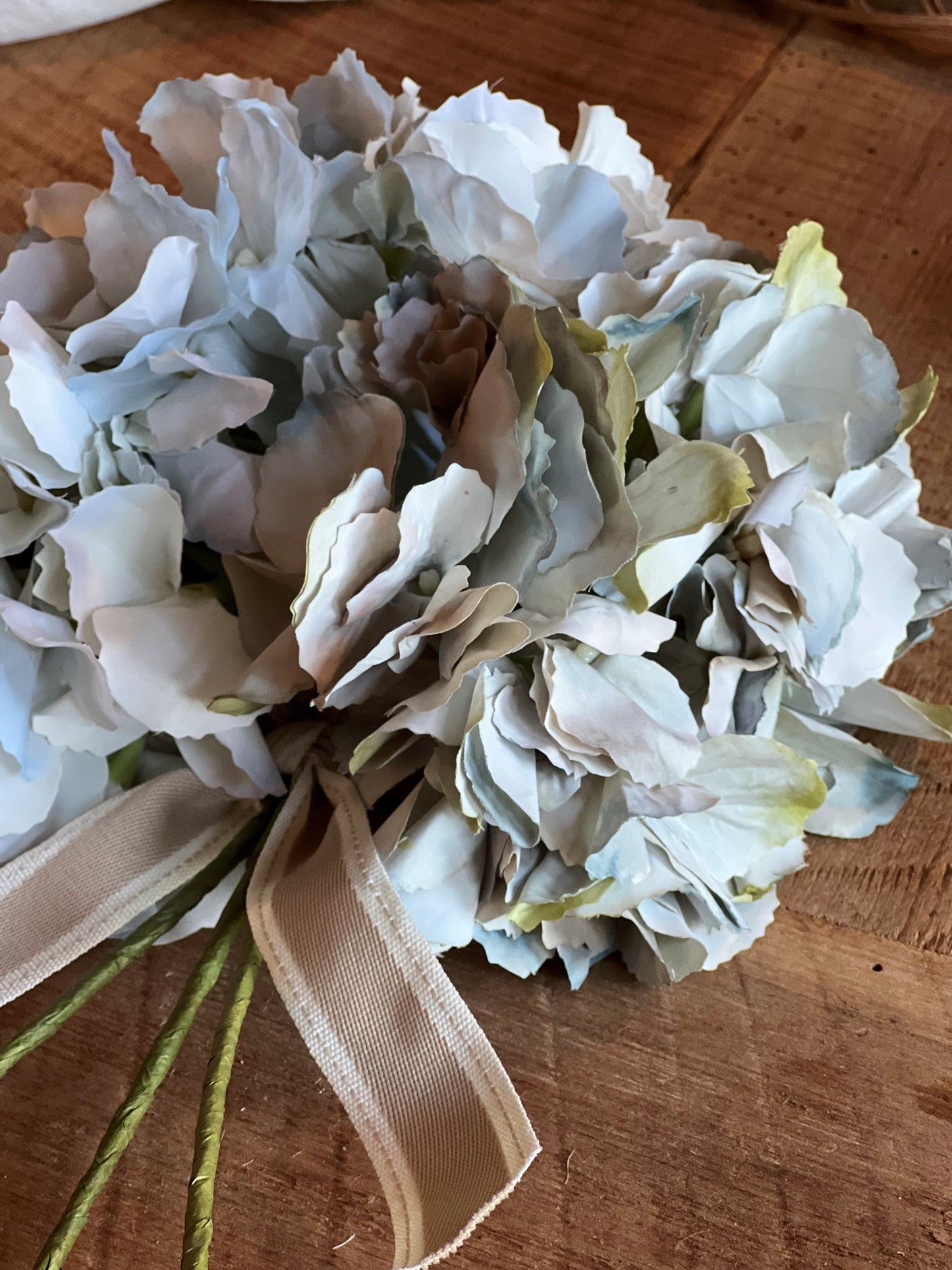gorgeous faux hydrangea bundle-3 color options