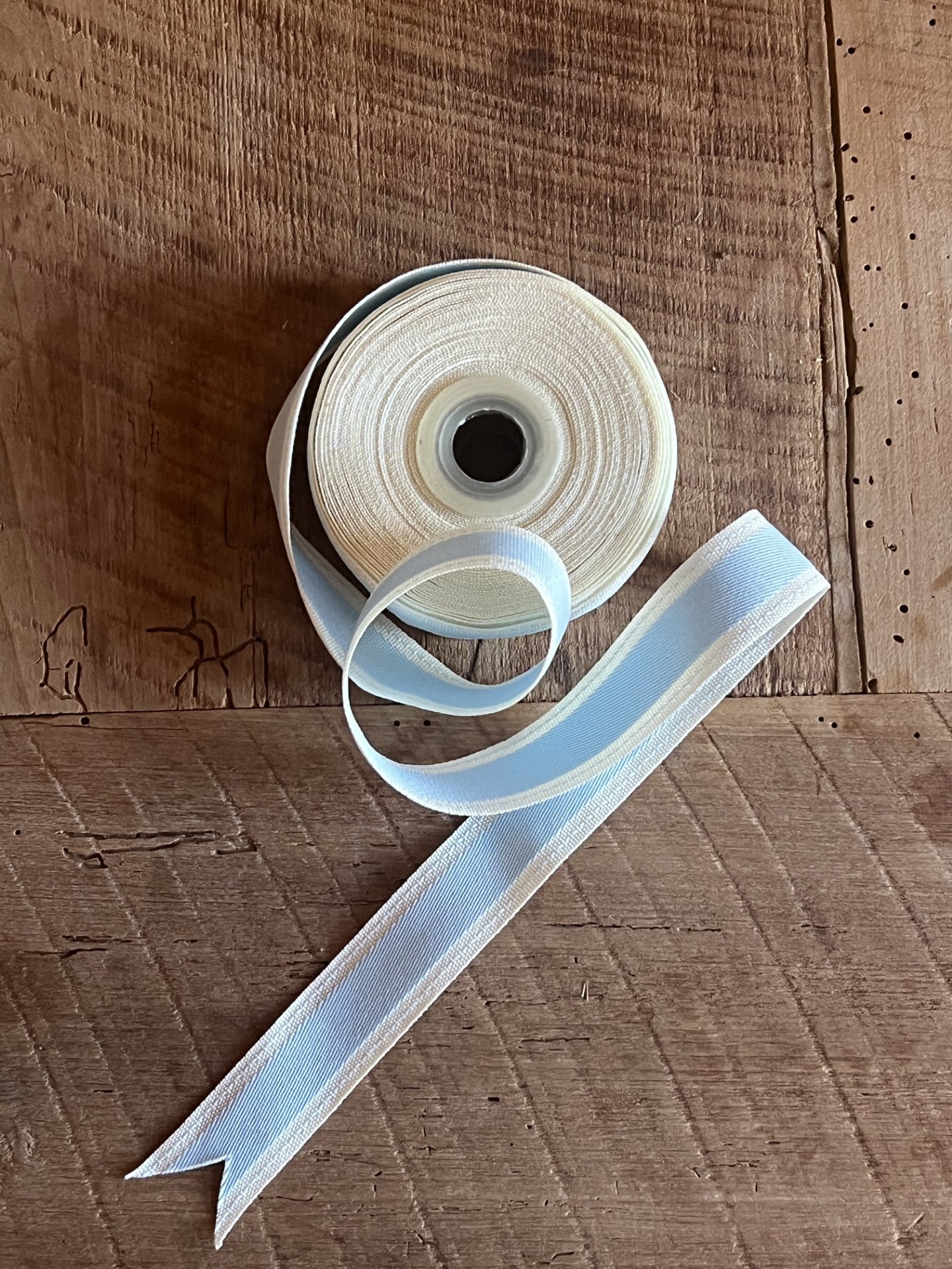 baby blue stripe ribbon