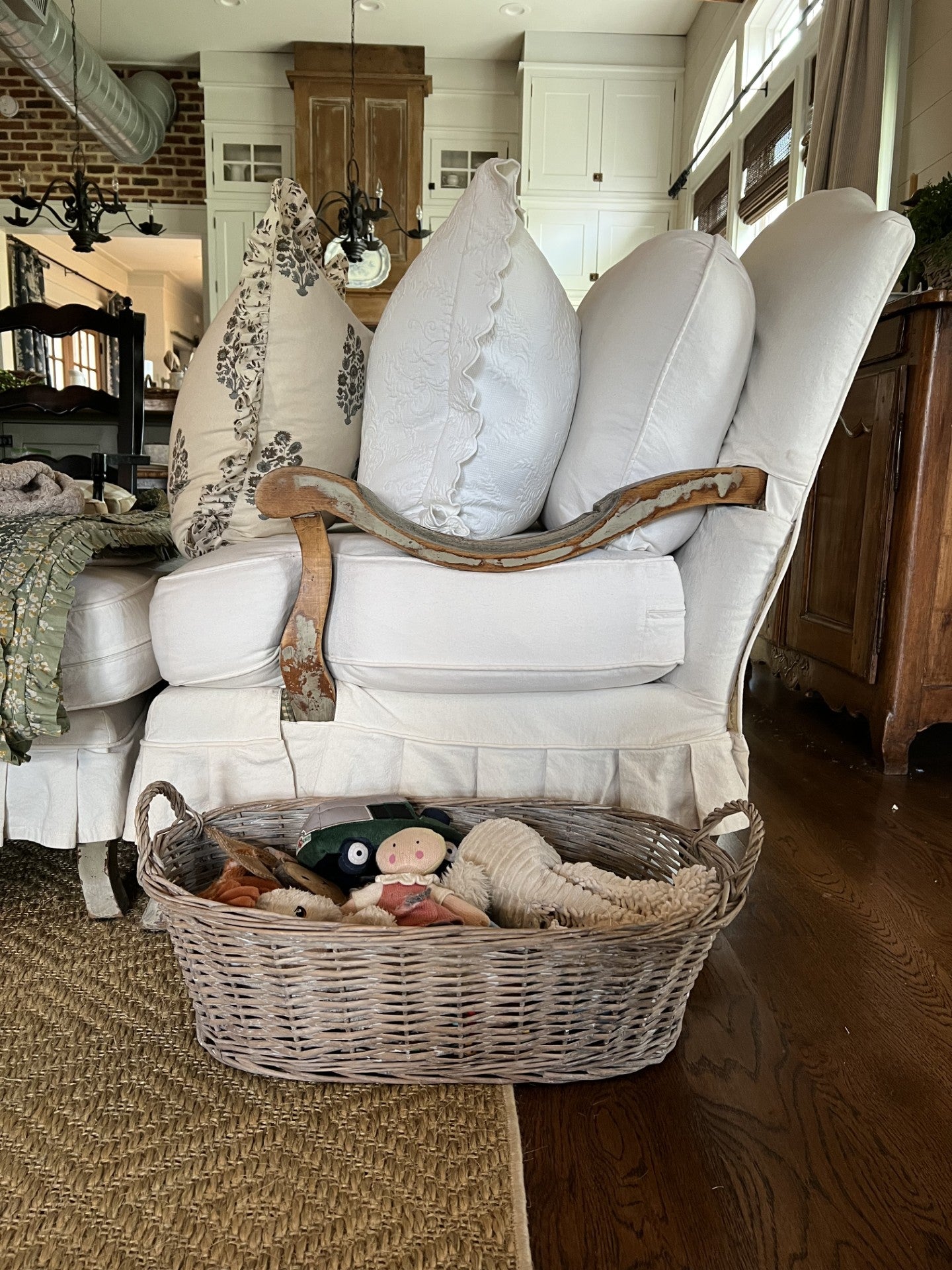 farmer's market baskets-set of 3
