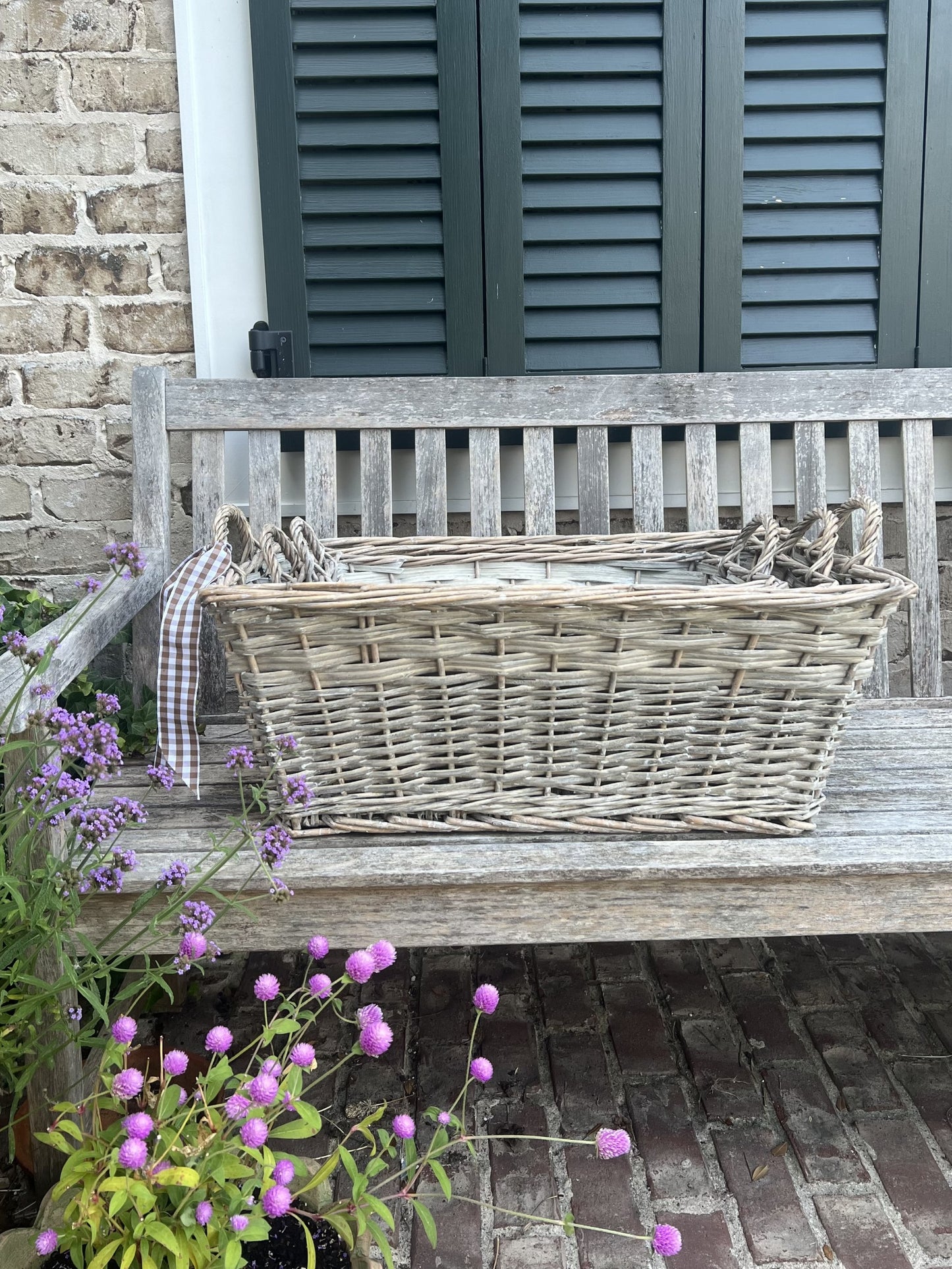 beautiful parisian style baskets-set of 3