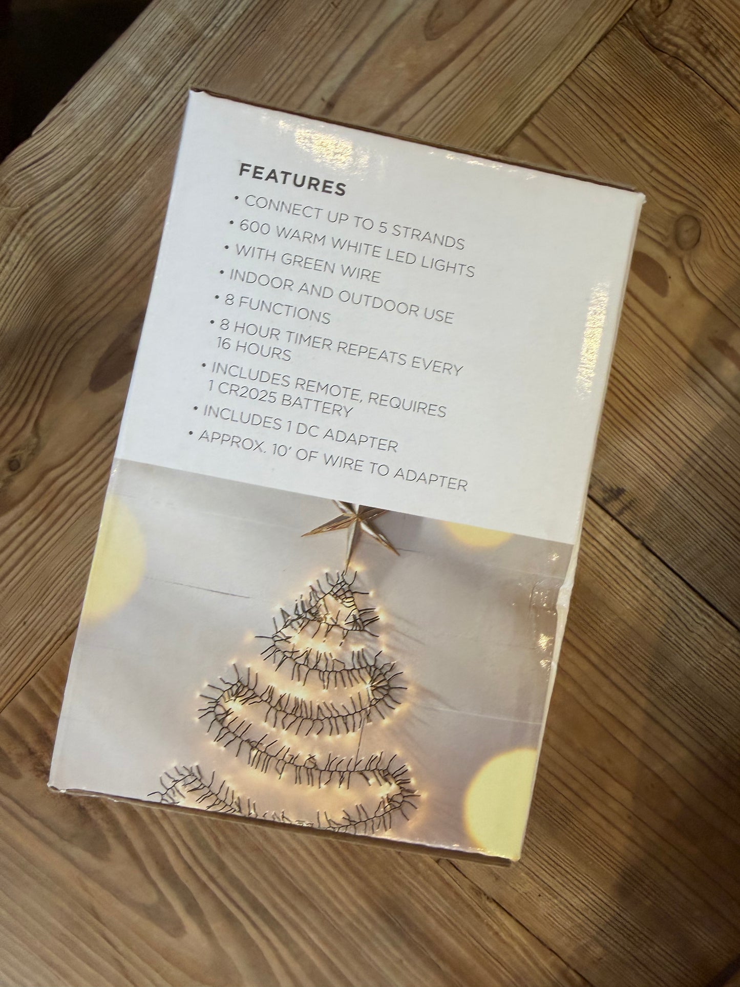 the lights I use on our Christmas trees!!
