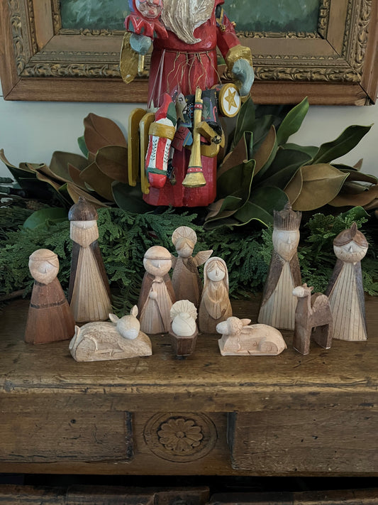 precious 11 piece nativity set