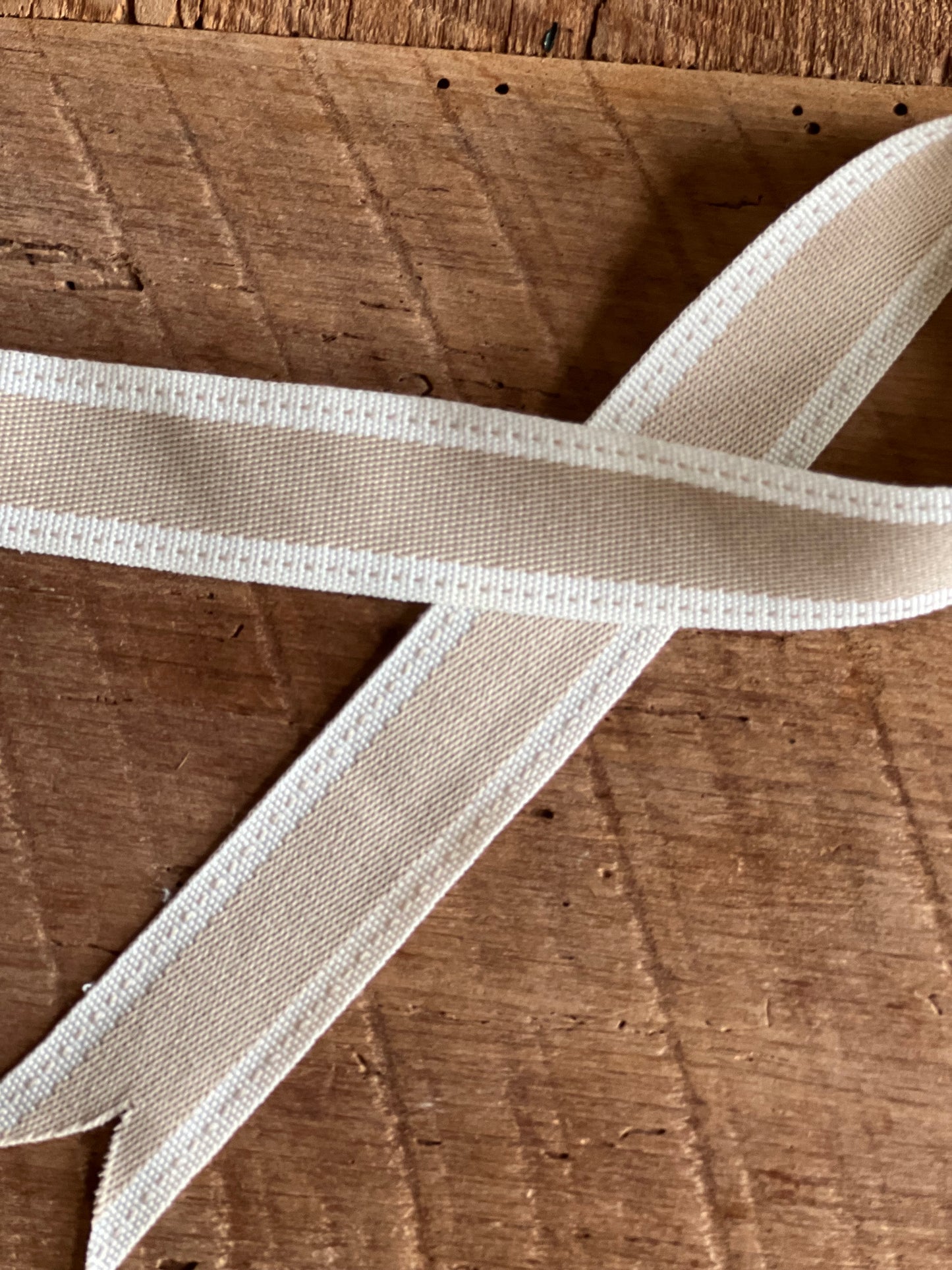 neutral stripe ribbon – Blessedmommahome